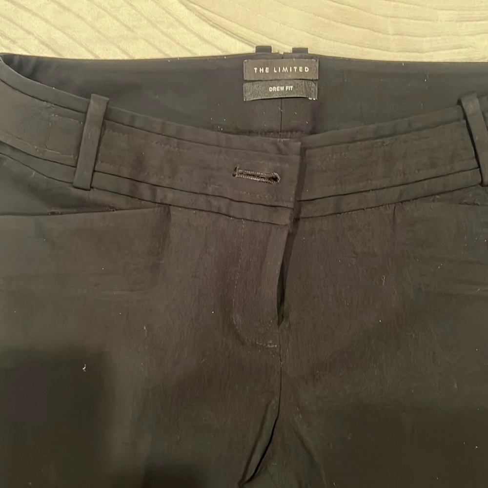 Limited drew fit black dress pantss size 4R